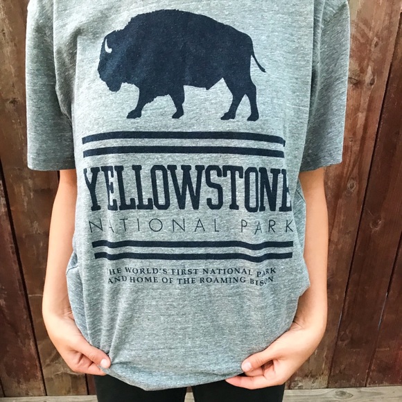 Tops - Yellowstone National Park Tee